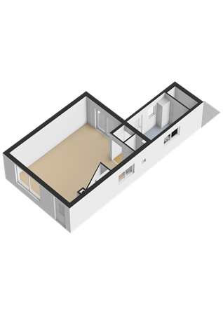 Floorplan - Nieuwe Schans 79, 3751 BB Bunschoten-Spakenburg